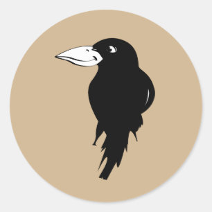 Raven Classic Round Sticker