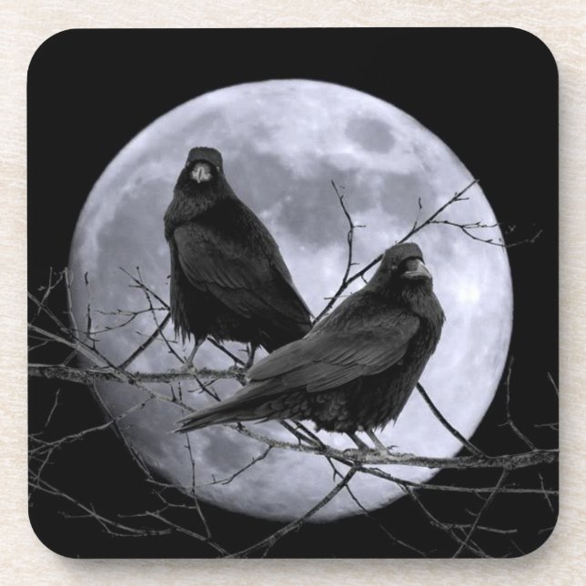 Raven Coasters (Front)