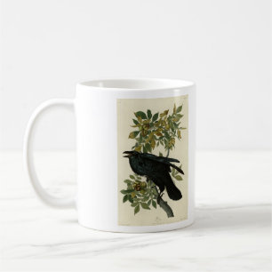 Raven (Common Raven) from Audubon Birds of America Coffee Mug