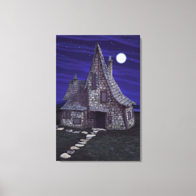 Raven Court Canvas Print (Front)
