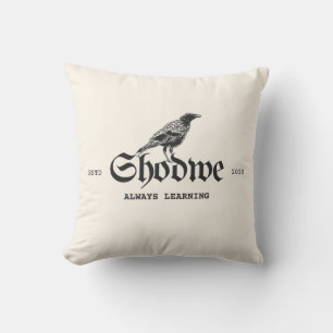 Raven Crest Always Learning Cushion