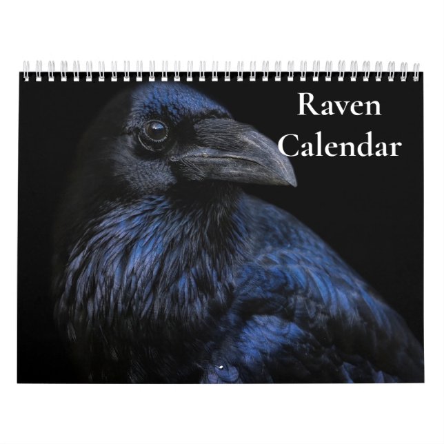Raven Crow Calendar 2026 (Cover)