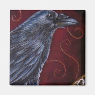 RAVEN CROW Magnet