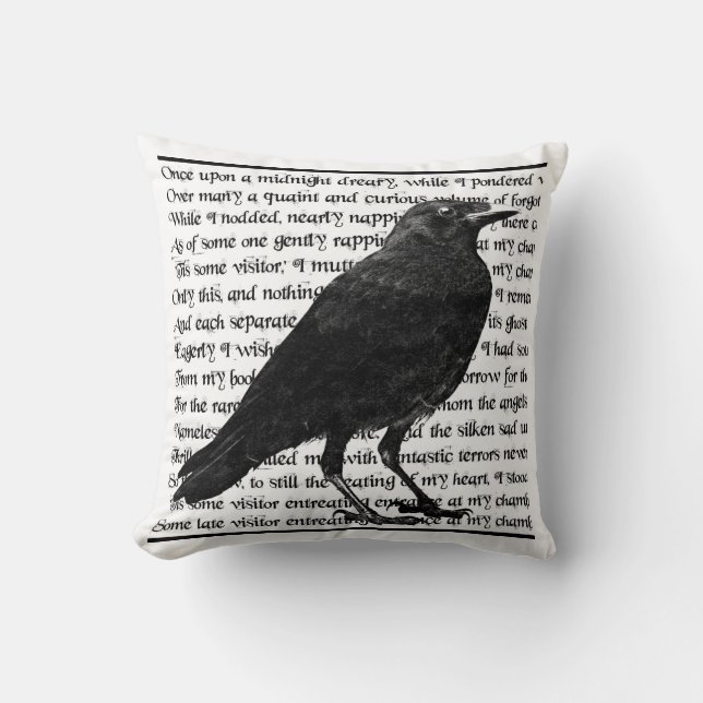 Raven Cushion (Front)