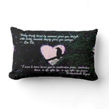 Raven Dark Love Cracked Glowing Heart with Quotes