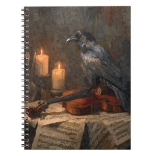 Raven Dark Symphony Notebook