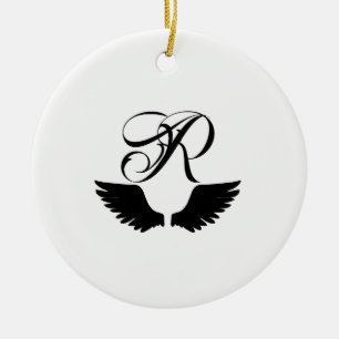 Raven emblem - Create Your Own Emblem Ornament