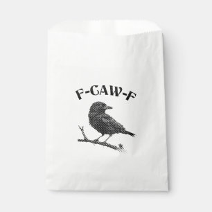 Raven F-CAW-F Halloween Minimalist Favour Bags