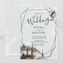 Raven, Forest, and Crescent Moon Wedding