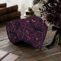 Raven Gothic Plum Baroque
