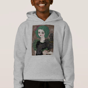Raven Grey Hooded Sweatshirt