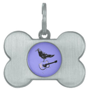 raven guitar song pet tag