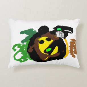 Raven Halloween time Decorative Cushion