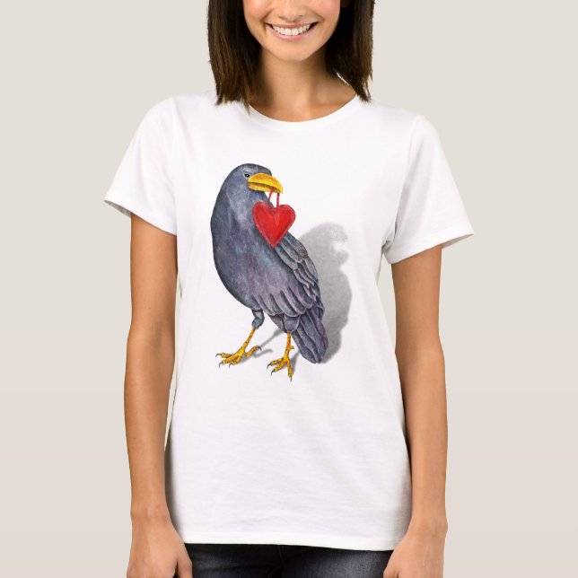 Raven Heart T-Shirt (Front)