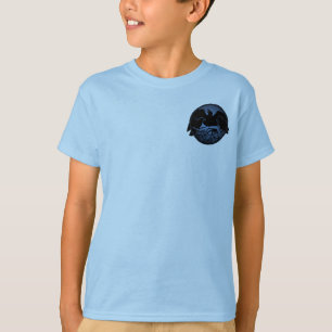 Raven Hoodie Kid's Raven / Crow Art Kid's Jacket T-Shirt