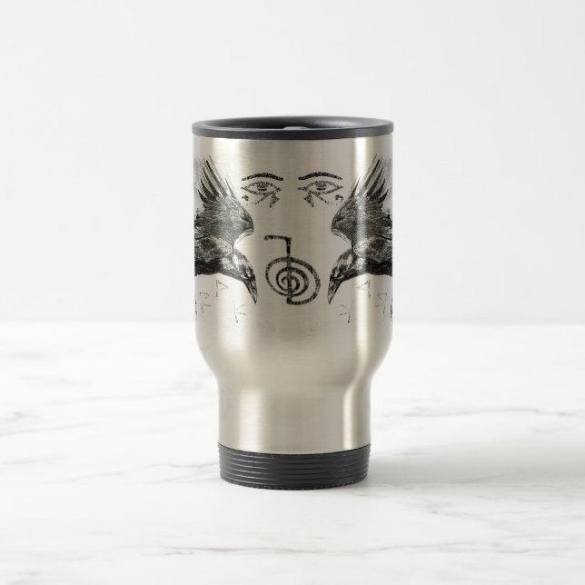 raven journey travel mug (Center)