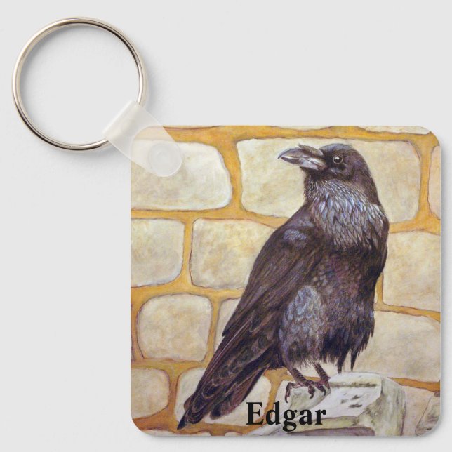 Raven Key Ring (Front)