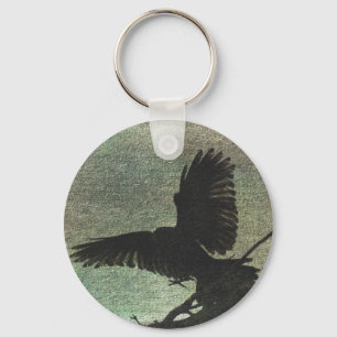 Raven Key Ring