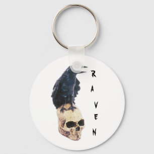 Raven Key Ring