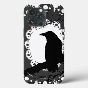 Raven Lace B & W iPhone 13 Pro Case