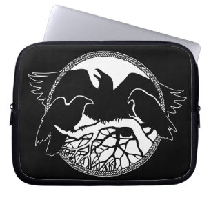 Raven Laptop Sleeve Spirit Animal Tablet Cases