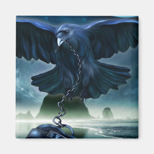 Raven Love Magnet
