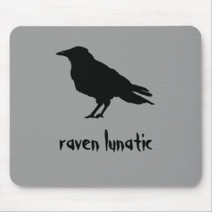 Raven Lunatic Mousepad