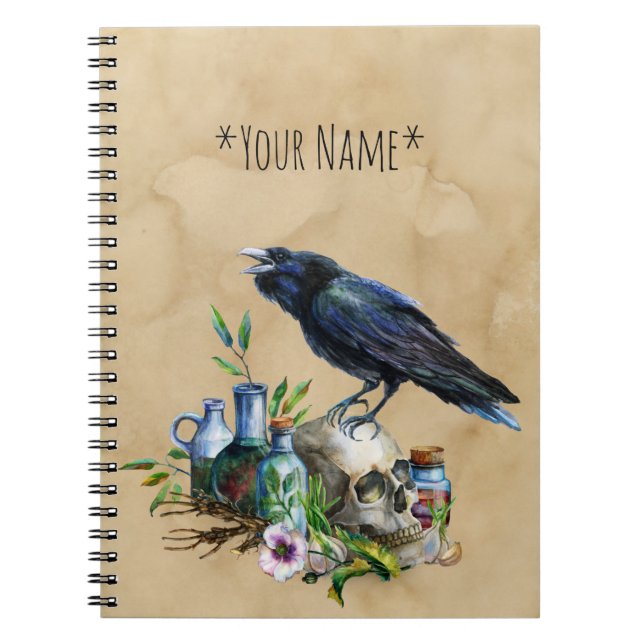 Raven Magick Notebook (Front)
