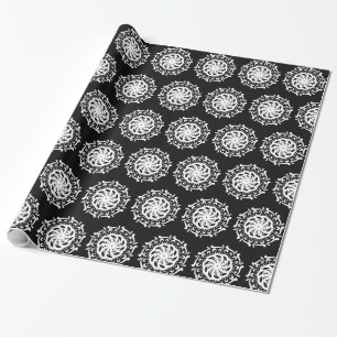 Raven Mandala Wrapping Paper