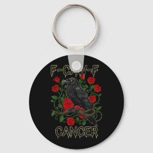 Raven Meme Funny Black Crow Humour Joke Fcawf Key Ring
