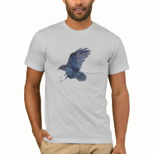 Raven Men's American Apparel T-Shirt