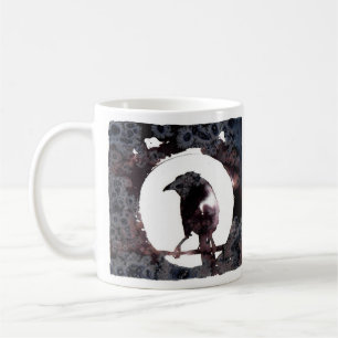 Raven Moon (front & back) Coffee Mug