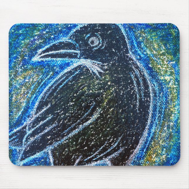 Raven Mouse Mat (Front)