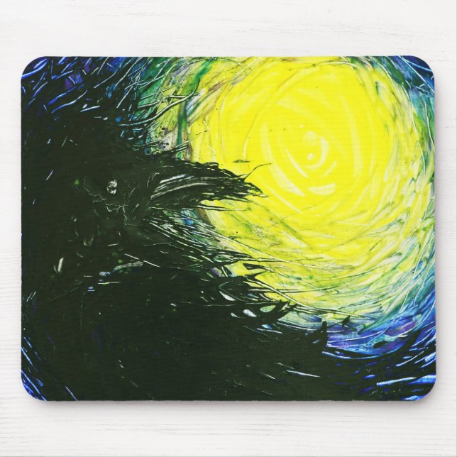 Raven Mouse Mat (Front)