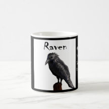 Raven mug