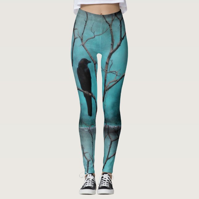 Raven Mystique Leggings (Front)