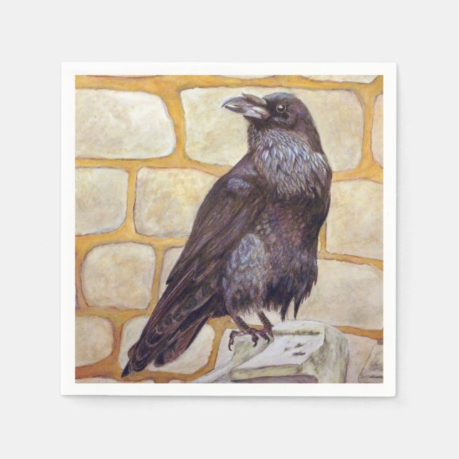 Raven Napkin (Front)