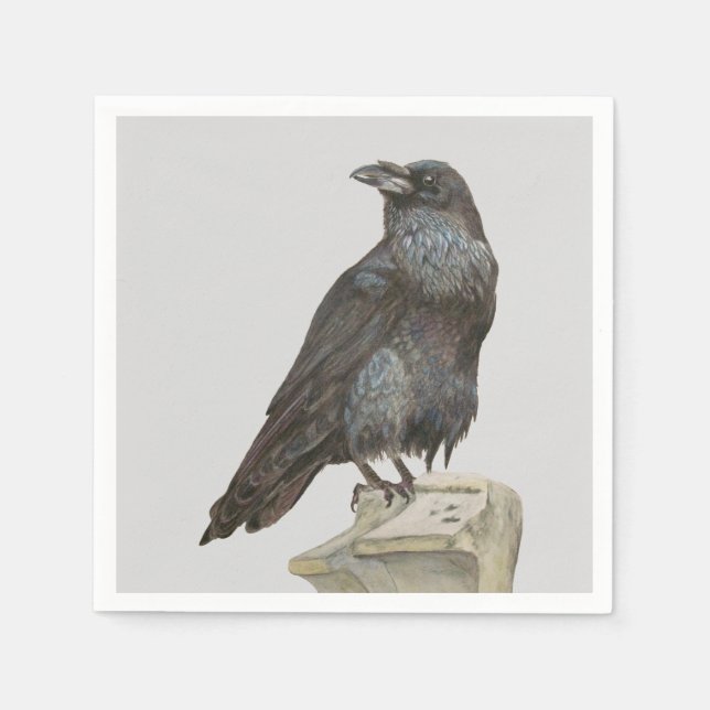 Raven Napkin (Front)