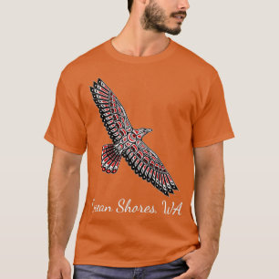 Raven Native American Haida Ocean  T-Shirt