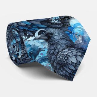 Raven Neck Tie