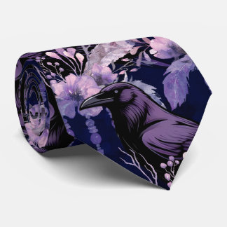 Raven Neck Tie