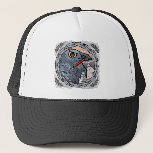 Raven Nevermind  Trucker Hat (Front)