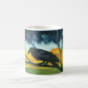 "Raven Night Sky" mug