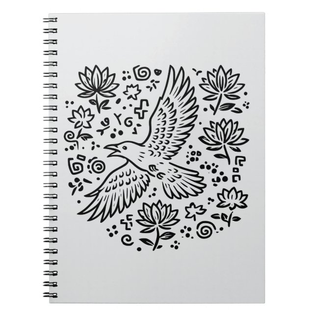 Raven of Transformation Notebook (Front)