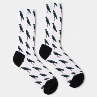 Raven on a Branch Socks