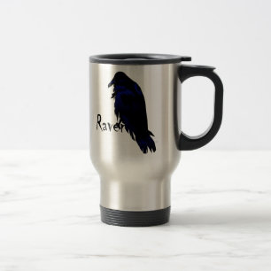 Raven on Raven Travel Mug