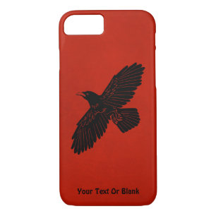 Raven On Red iPhone 8/7 Case