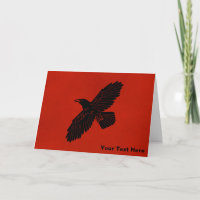 Raven On Red