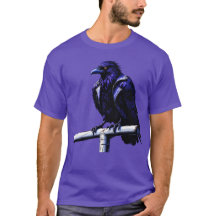 Raven on the Goal: Baltimore's Fiercest Look