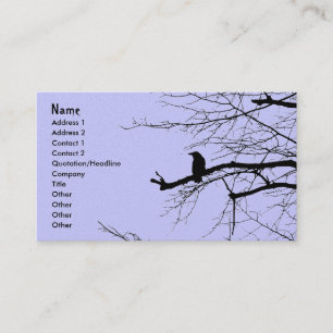 Raven on the Tree Business Card